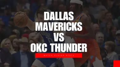 Dallas Mavericks vs OKC Thunder Match Player Stats