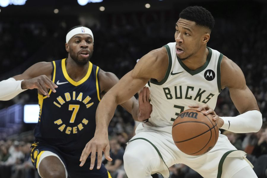 pacers vs milwaukee bucks match player stats