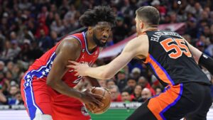 Knicks vs 76ers Match Player Stats