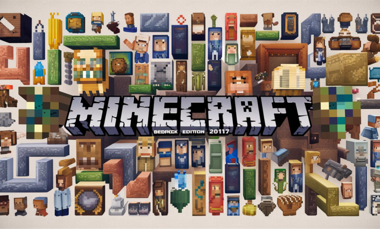 Minecraft: Bedrock Edition (2011) Game Icons Banners