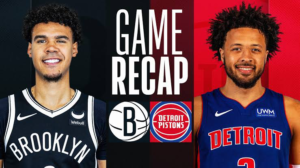 brooklyn nets vs detroit pistons match player stats