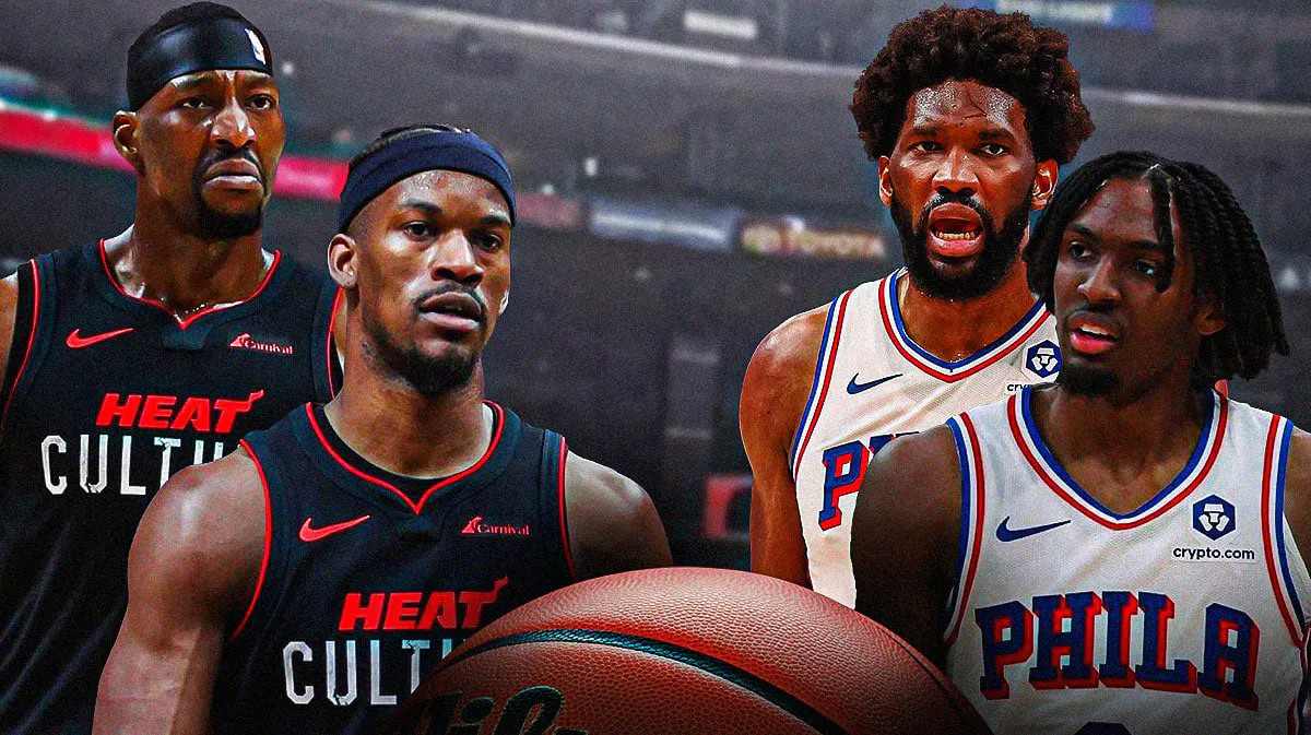 76ers vs miami Heat match player stats