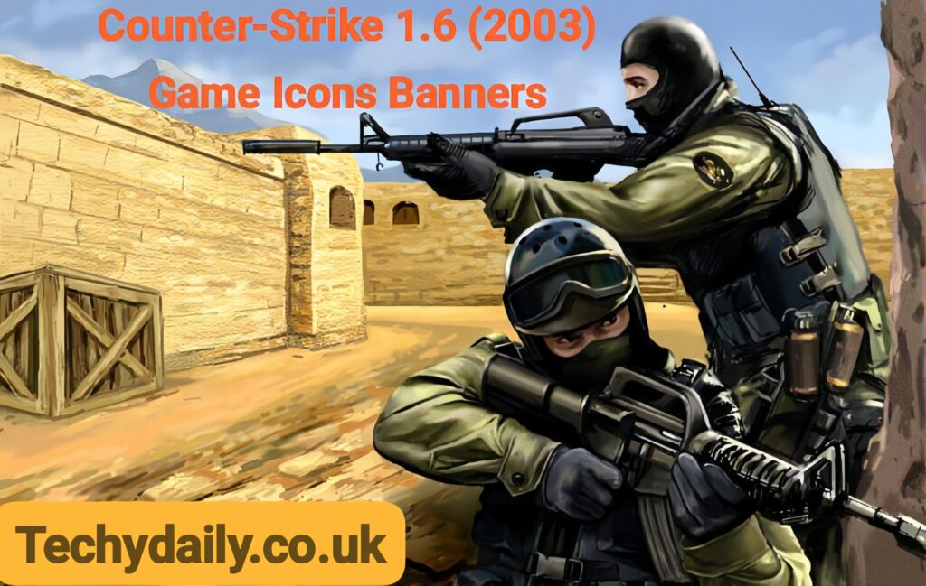 Counter-Strike 1.6 (2003) Game Icons Banners