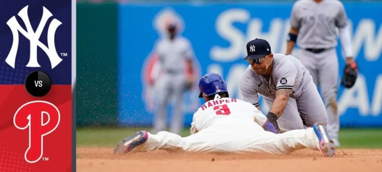 Yankees Vs Phillies Match Player Stats