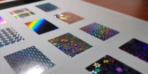Holographic Stickers
